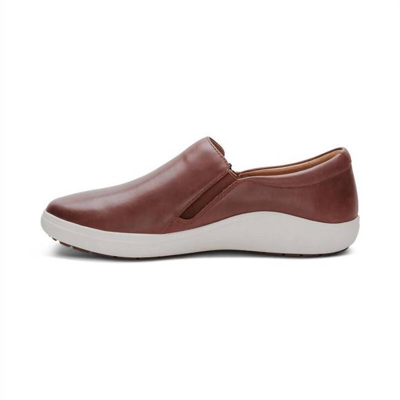 Aetrex Brown Slip-On Sneakers - Picture 3 of 5